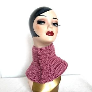 ROMAN KEFLAY Hand Crocheted,Mini Turtleneck
